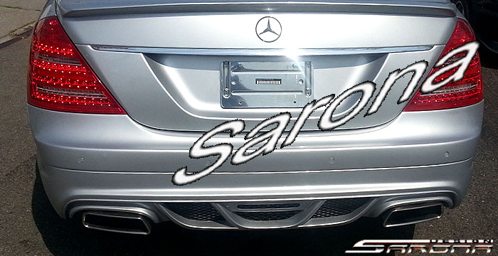 Custom Mercedes S Class Rear Bumper  Sedan (2007 - 2013) - $690.00 (Part #MB-029-RB)